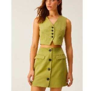 Tailored Button Up Mini